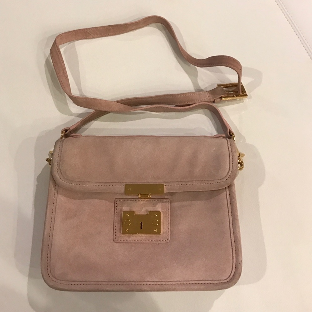 Tory burch suede cross body